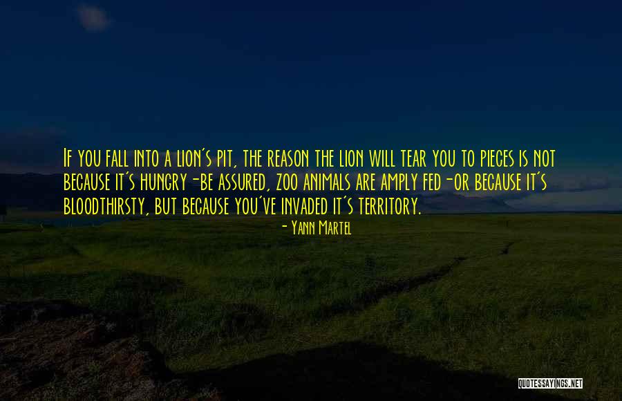 Hungry Lions Quotes By Yann Martel Hungry Lions Quotes By Yann Martel