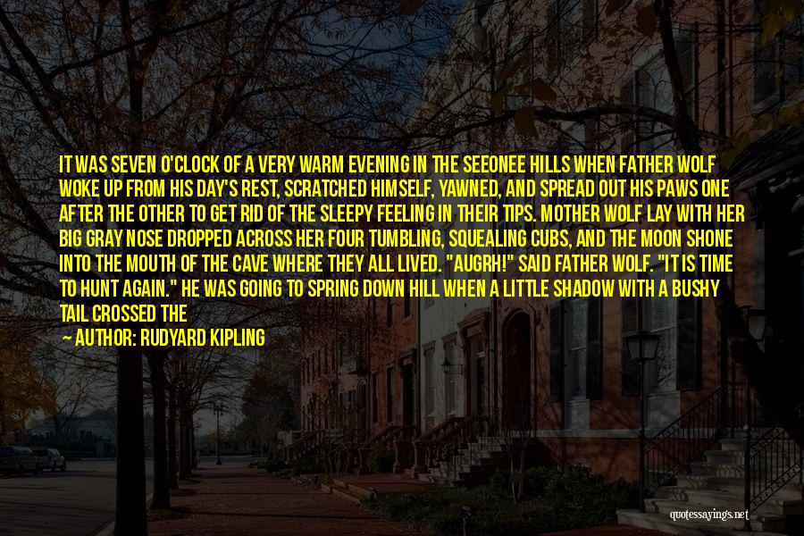 Hungry Wolf Quotes By Rudyard Kipling