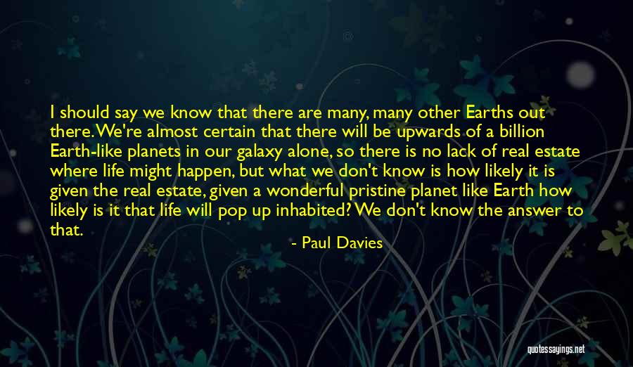 Hunkeler Vision Quotes By Paul Davies Hunkeler Vision Quotes By Paul Davies