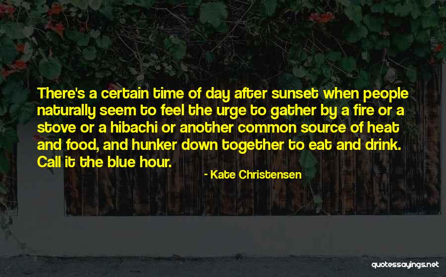 Hunker Quotes By Kate Christensen Hunker Quotes By Kate Christensen
