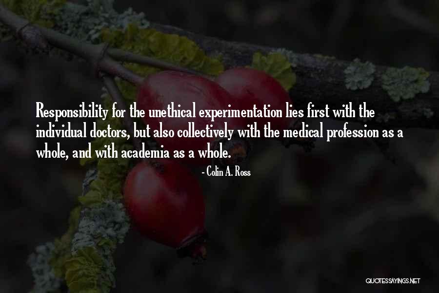 Hunsader Farms Quotes By Colin A. Ross Hunsader Farms Quotes By Colin A. Ross