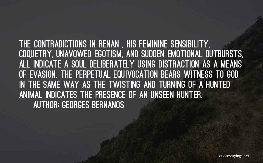 Hunted Quotes By Georges Bernanos