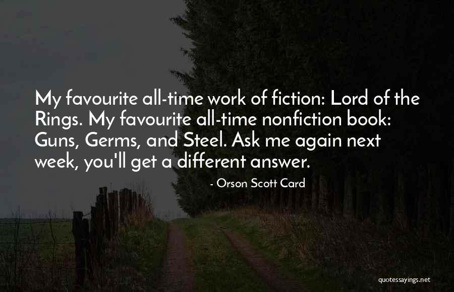 Hunter X Hunter 2011 Ging Freecss Quotes By Orson Scott Card Hunter X Hunter 2011 Ging Freecss Quotes By Orson Scott Card