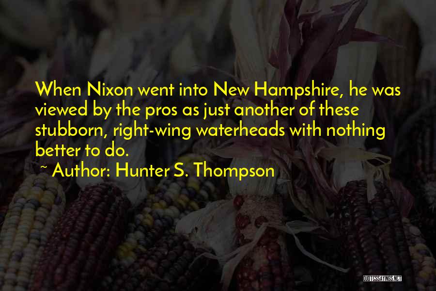 Hunter X Hunter Wing Quotes By Hunter S. Thompson