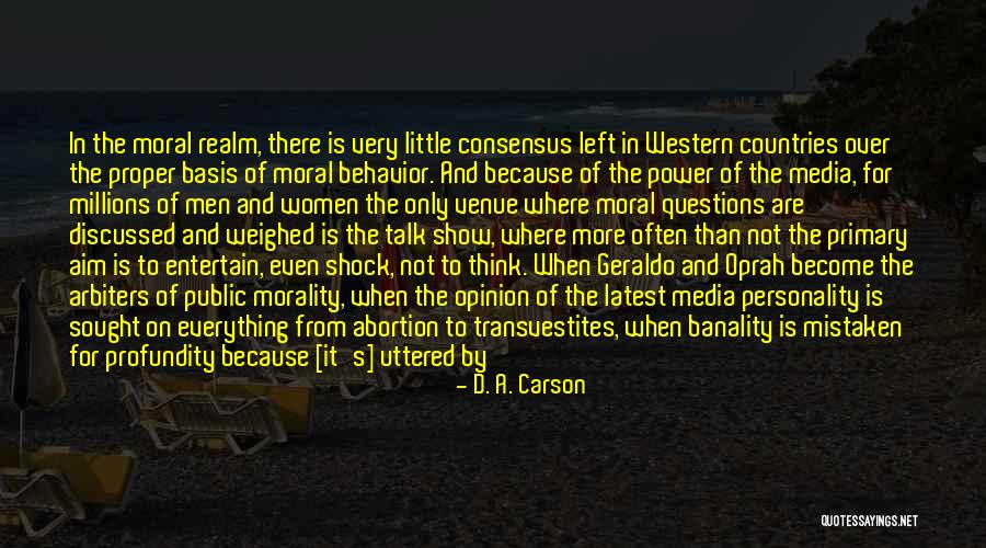 Hunter Zolomon Quotes By D. A. Carson