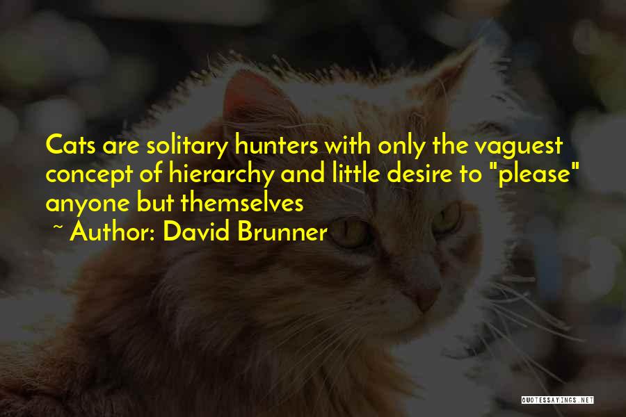 Hunters Quotes By David Brunner