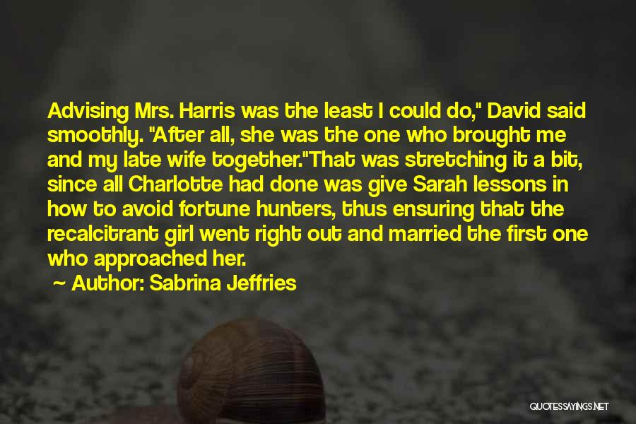 Hunters Quotes By Sabrina Jeffries