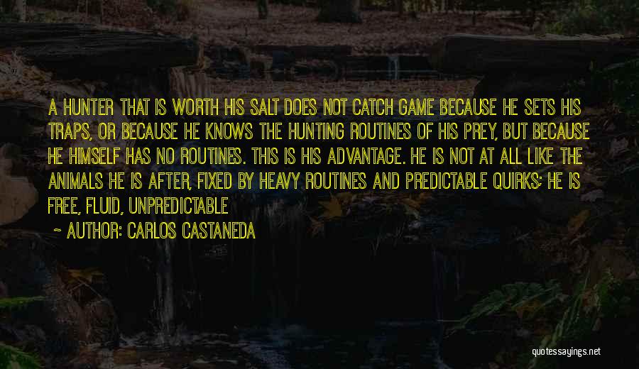 Hunting Animals Quotes By Carlos Castaneda