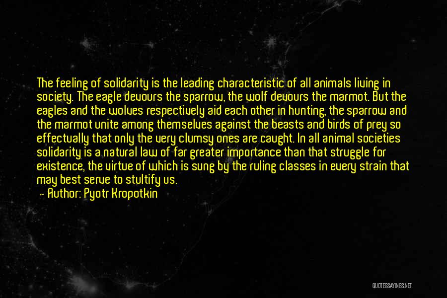 Hunting Animals Quotes By Pyotr Kropotkin