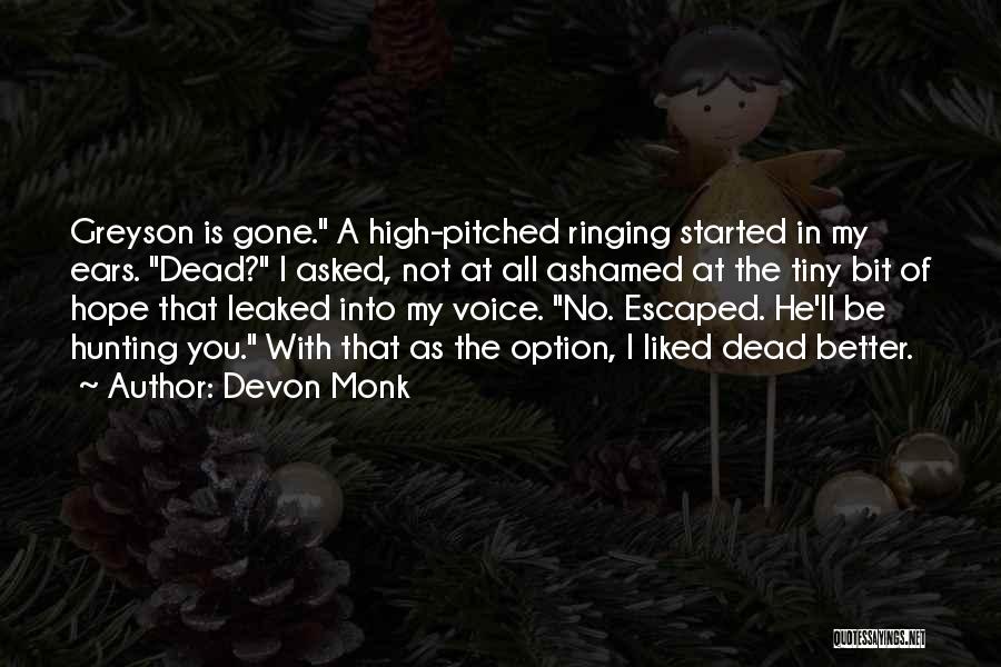 Hunting Humor Quotes By Devon Monk