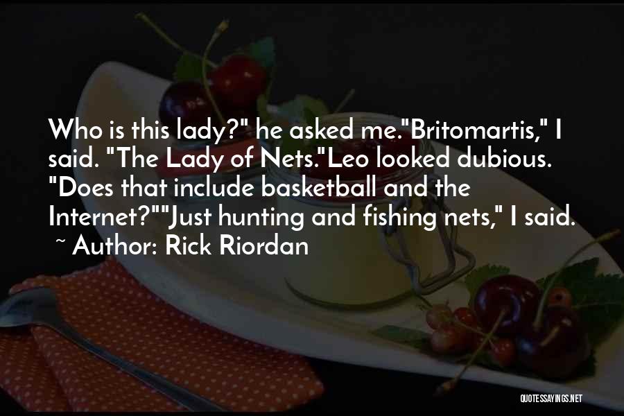 Hunting Humor Quotes By Rick Riordan