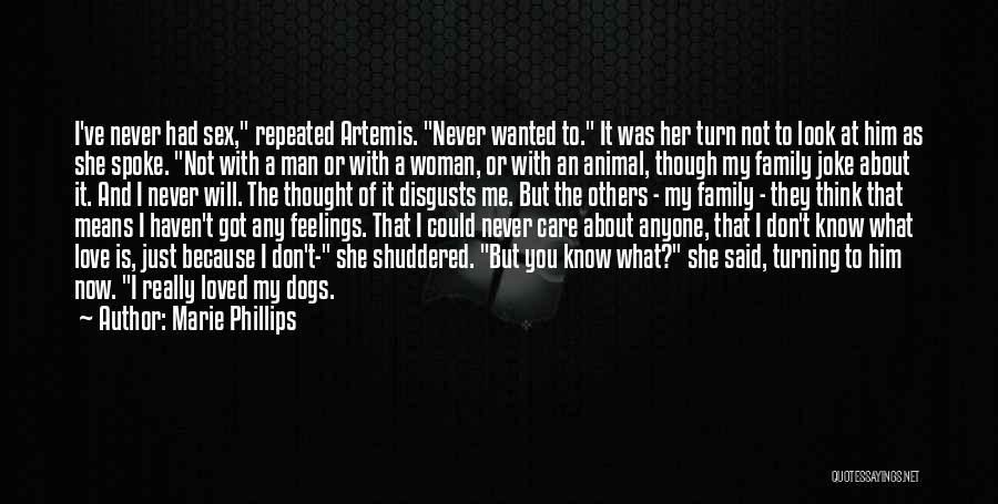 Hunting Man Quotes By Marie Phillips