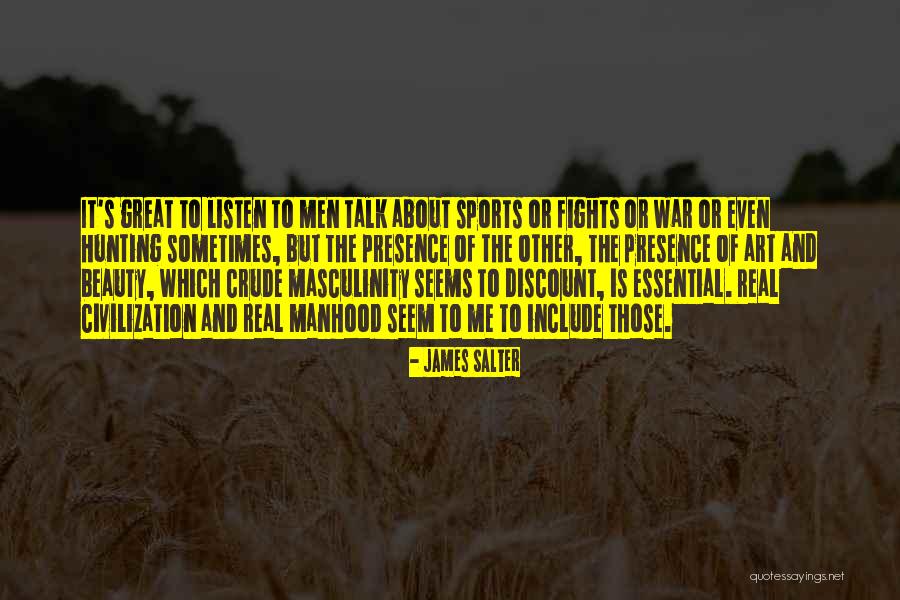 Hunting Men Quotes By James Salter Hunting Men Quotes By James Salter