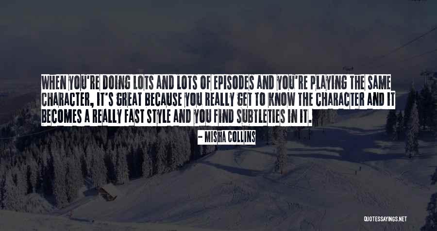 Hurbanova 37 Quotes By Misha Collins Hurbanova 37 Quotes By Misha Collins