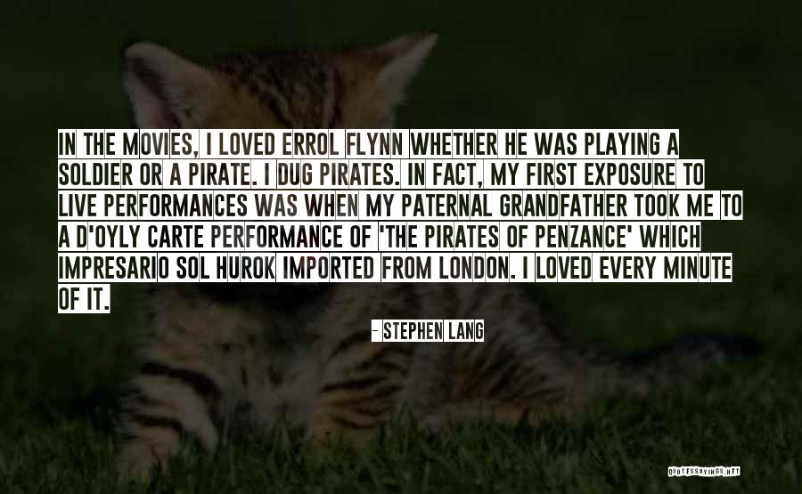 Hurok K T S Quotes By Stephen Lang Hurok K T S Quotes By Stephen Lang