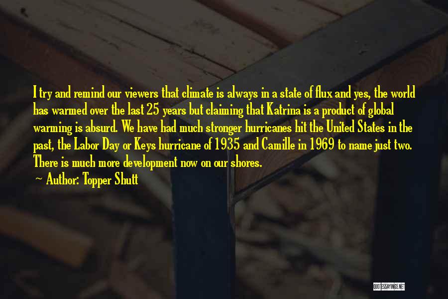 Hurricane Camille Quotes By Topper Shutt