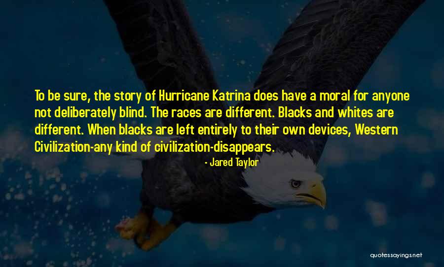 Hurricane Katrina Quotes By Jared Taylor