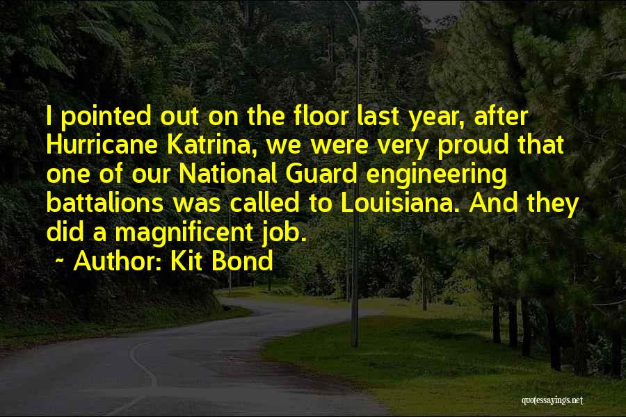 Hurricane Quotes By Kit Bond