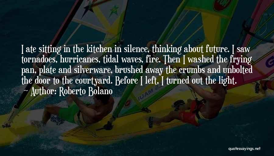 Hurricanes And Tornadoes Quotes By Roberto Bolano