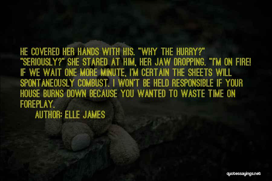 Hurry Quotes By Elle James