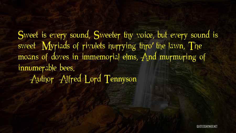 Hurrying Quotes By Alfred Lord Tennyson