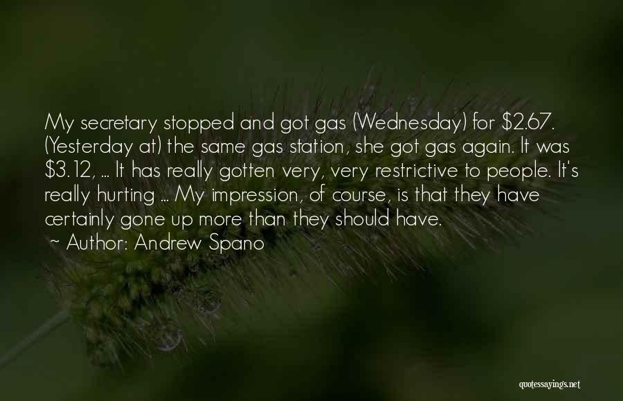 Hurt Again And Again Quotes By Andrew Spano
