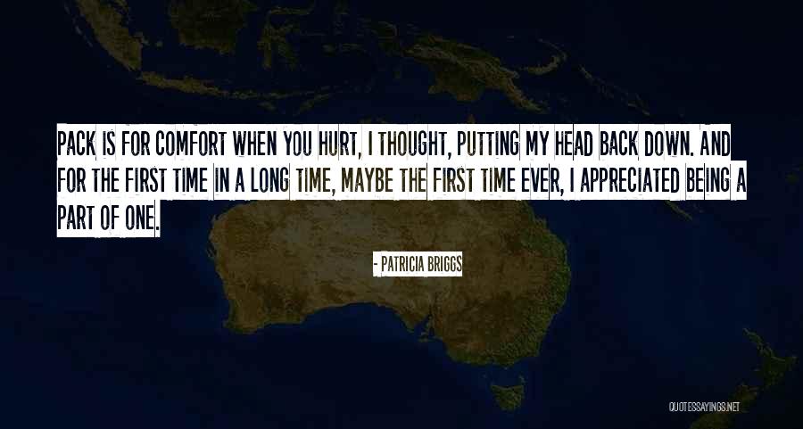 Hurt And Comfort Quotes By Patricia Briggs Hurt And Comfort Quotes By Patricia Briggs
