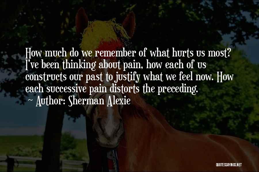 Hurt And Heartache Quotes By Sherman Alexie