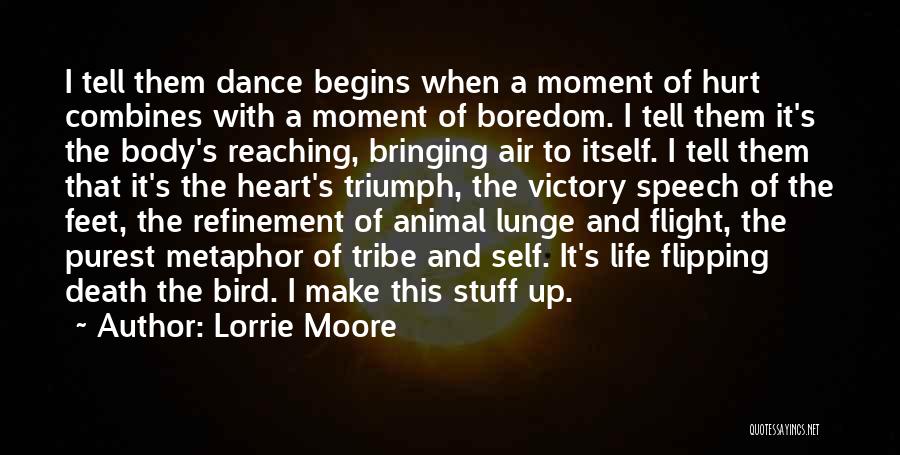 Hurt Animal Quotes By Lorrie Moore