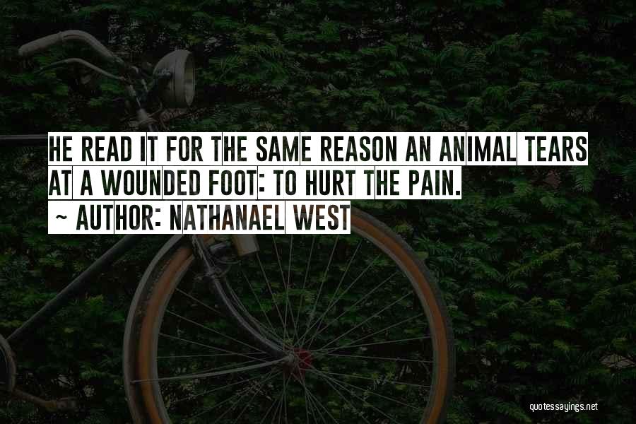 Hurt Animal Quotes By Nathanael West