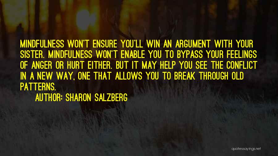 Hurt Break Quotes By Sharon Salzberg