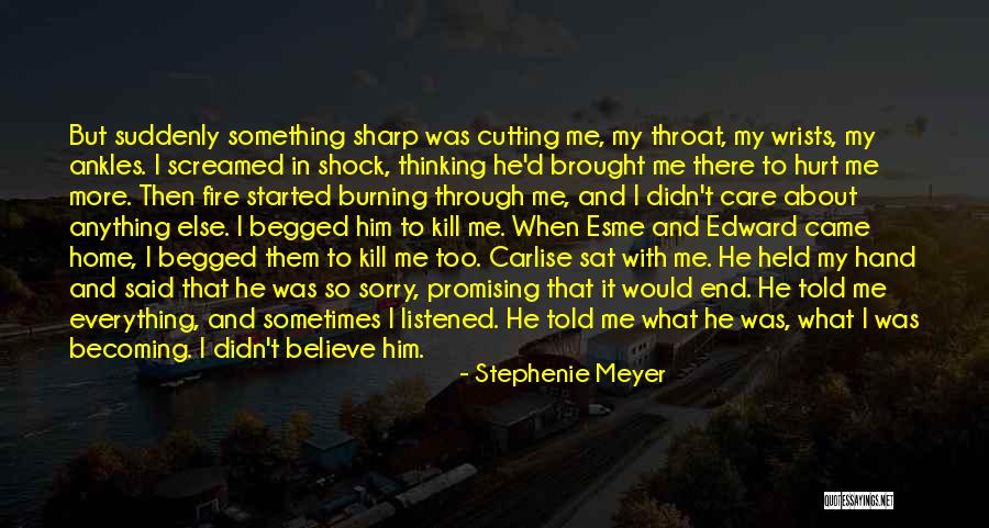 Hurt But Happy Quotes By Stephenie Meyer Hurt But Happy Quotes By Stephenie Meyer