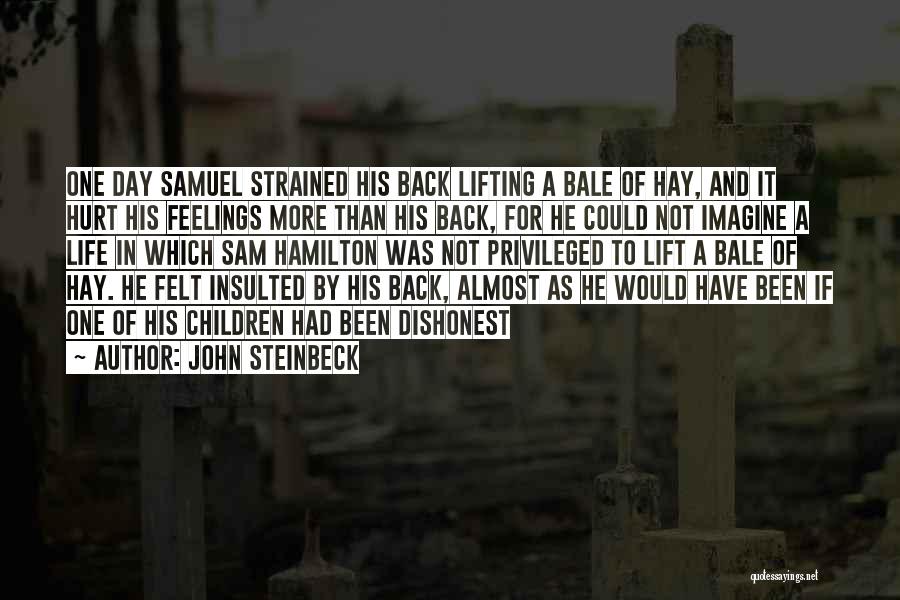 Hurt Feelings Quotes By John Steinbeck