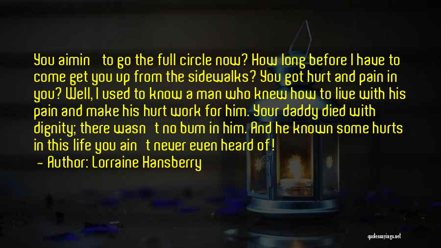 Hurt From Life Quotes By Lorraine Hansberry