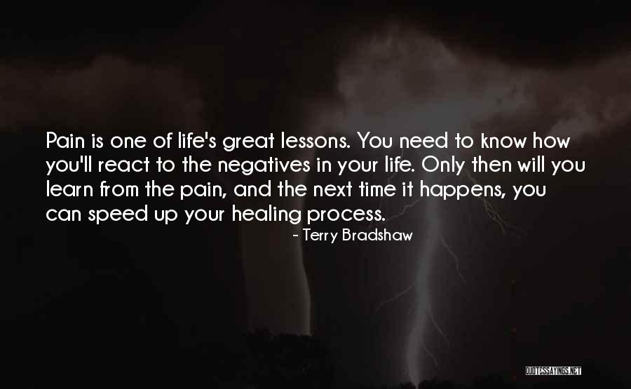 Hurt From Life Quotes By Terry Bradshaw