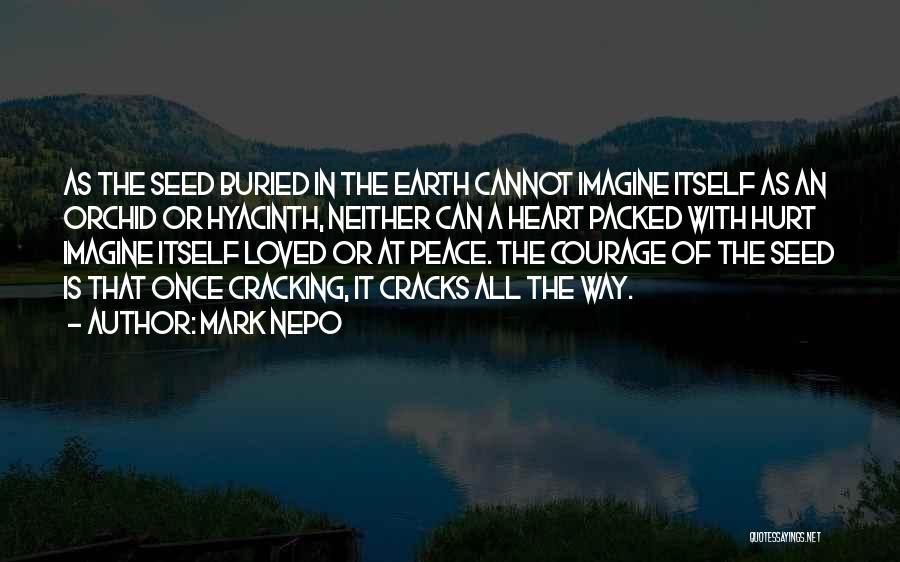 Hurt In The Heart Quotes By Mark Nepo
