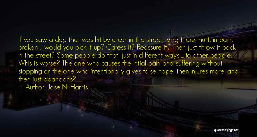 Hurt Without You Quotes By Jose N. Harris
