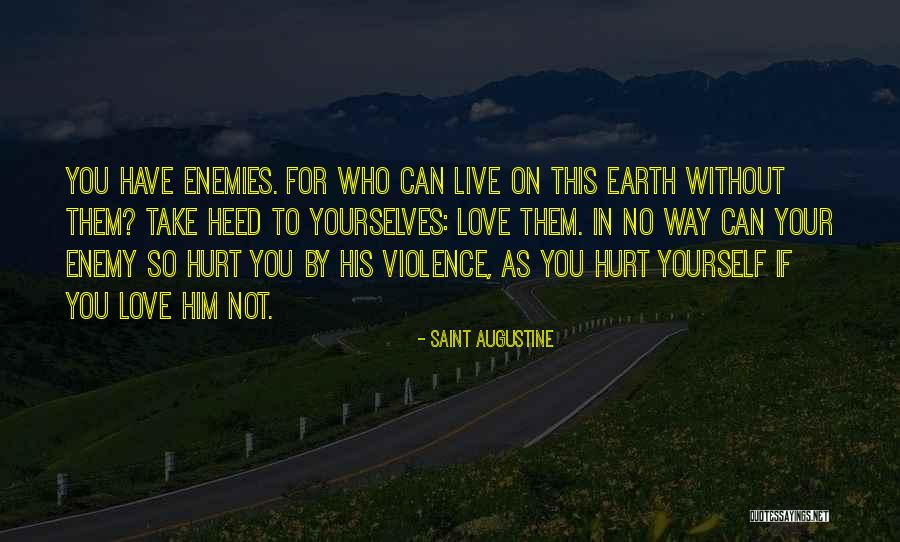 Hurt Without You Quotes By Saint Augustine