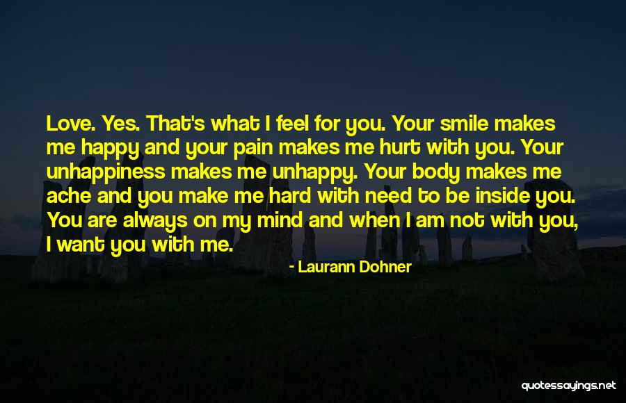 Hurt Your Boyfriend Quotes By Laurann Dohner