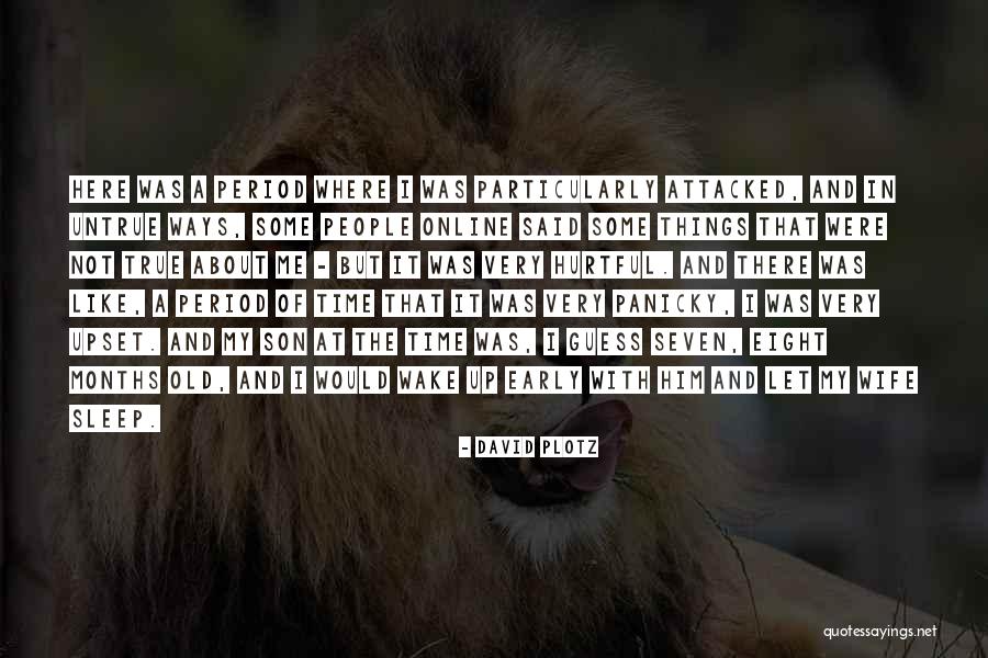 Hurtful People Quotes By David Plotz