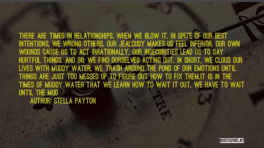 Hurtful Relationships Quotes By Stella Payton