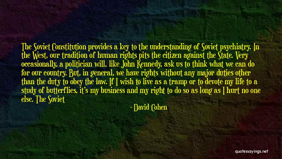 Hurting Others Quotes By David Cohen