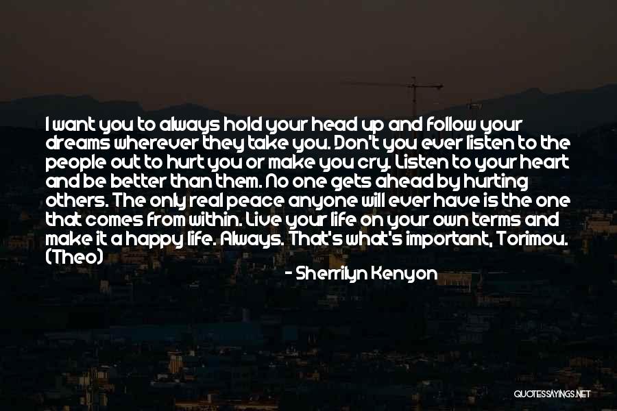 Hurting Others Quotes By Sherrilyn Kenyon