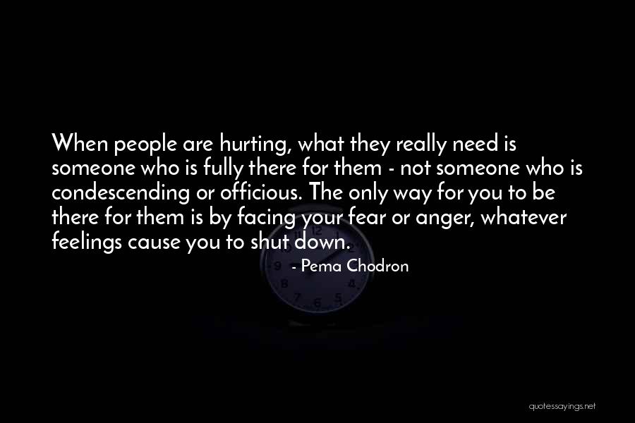 Hurting People's Feelings Quotes By Pema Chodron