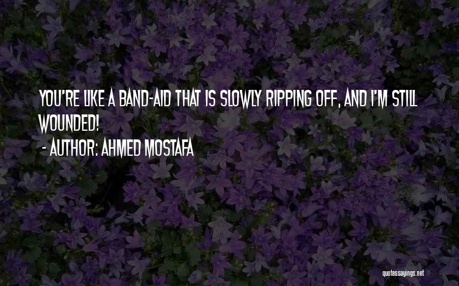 Hurting Someone You Love Quotes By Ahmed Mostafa