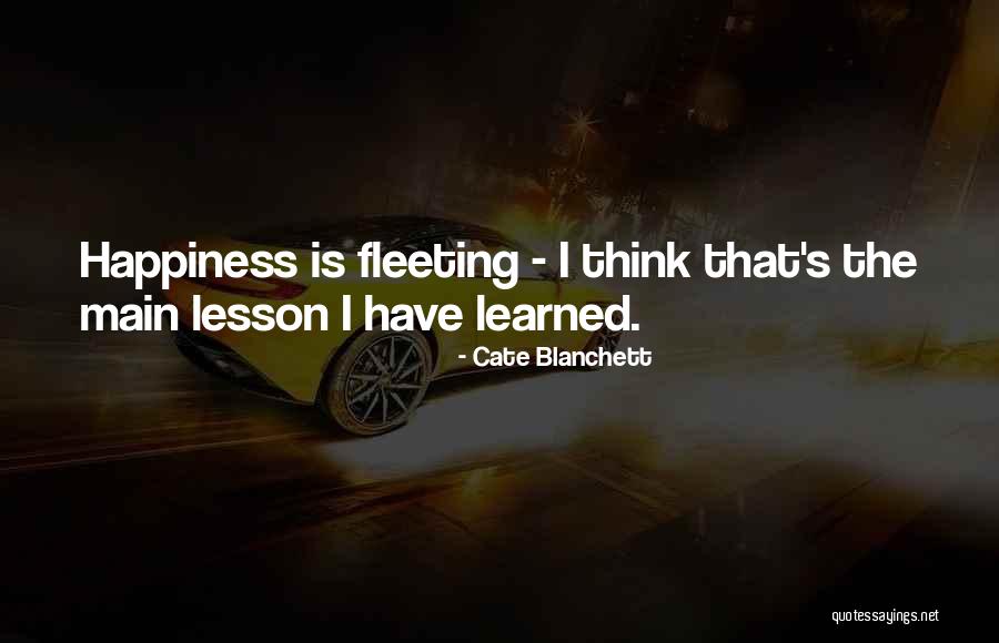 Hurtled From A Helicopter Quotes By Cate Blanchett