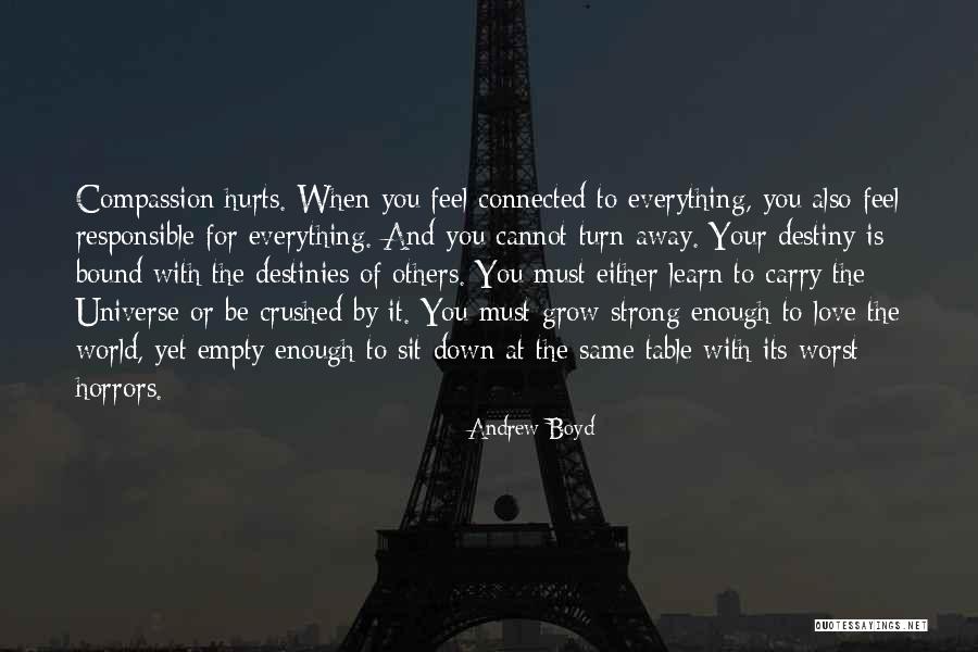 Hurts But You Have To Turn Quotes By Andrew Boyd Hurts But You Have To Turn Quotes By Andrew Boyd