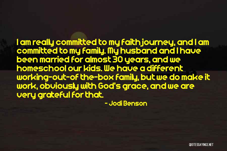 Husband And Family Quotes By Jodi Benson