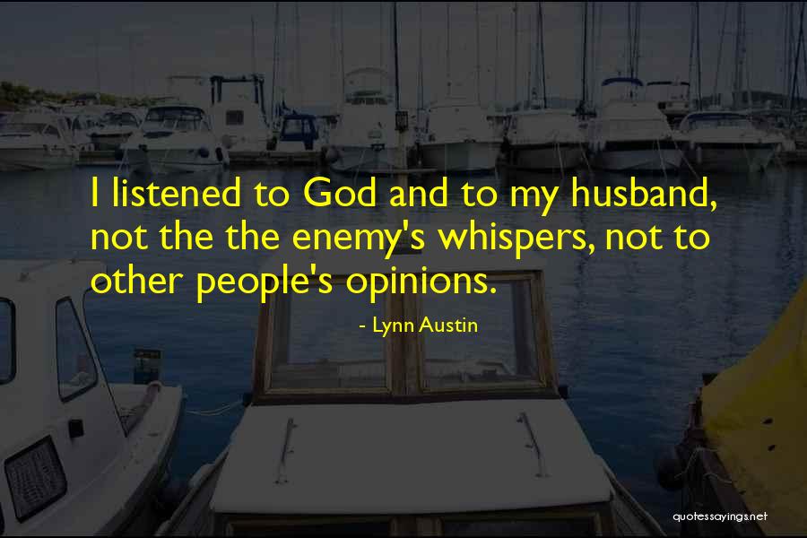 Husband And Quotes By Lynn Austin