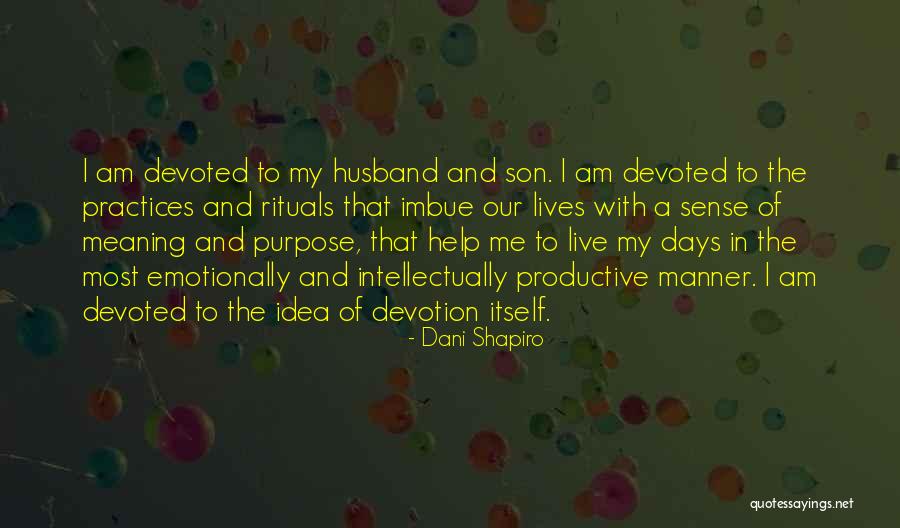 Husband And Son Quotes By Dani Shapiro Husband And Son Quotes By Dani Shapiro